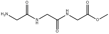 Glycine, glycylglycyl-,methyl ester Structure