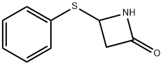 4-(PHENYLSULFANYL)AZETIDIN-2-ONE 구조식 이미지