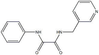 N'-phenyl-N-(pyridin-3-ylmethyl)oxamide Structure