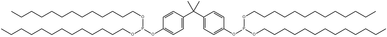 3315-29-5 Phosphorousacid, (1-methylethylidene)di-4,1-phenylene tetratridecyl ester (9CI)