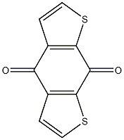 1,7-Dithia-s-indacene-4,8-dione Structure