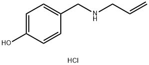 4-{[(prop-2-en-1-yl)amino]methyl}phenol hydrochloride 구조식 이미지