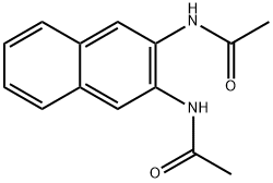 N,N-(naphthalene-2,3-diyl)diacetamide Structure