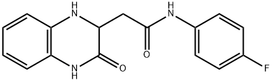 N-(4-fluorophenyl)-2-(3-oxo-1,2,3,4-tetrahydroquinoxalin-2-yl)acetamide Structure