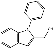 (1-Phenyl-1H-indol-2-yl)-methanol Structure