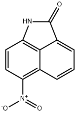 6-NITRO-1H-BENZO[CD]INDOL-2-ONE 구조식 이미지