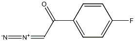 Ethanone, 2-diazo-1-(4-fluorophenyl)- 구조식 이미지