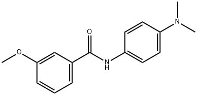 N-[4-(dimethylamino)phenyl]-3-methoxybenzamide 구조식 이미지