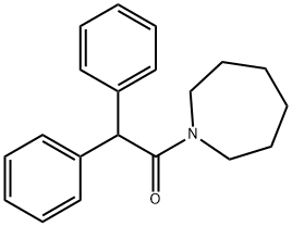 1-(azepan-1-yl)-2,2-diphenylethanone Structure