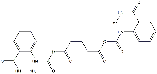 2,2'-(1,5-dioxo-1,5-pentanediyl)bis(N-phenylhydrazinecarboxamide) Structure