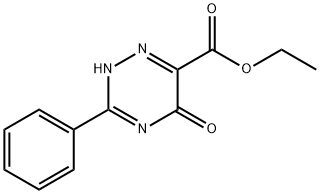 ethyl 5-oxo-3-phenyl-2H-1,2,4-triazine-6-carboxylate 구조식 이미지