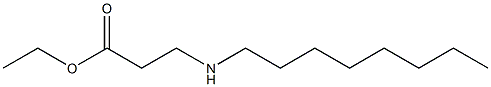 ethyl 3-(octylamino)propanoate Structure