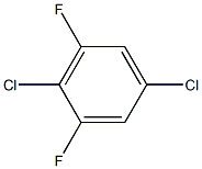 2,5-dichloro-1,3-difluorobenzene Structure