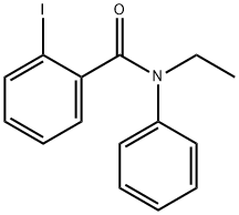 N-ethyl-2-iodo-N-phenylbenzamide 구조식 이미지
