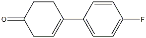 4'-fluoro-5,6-dihydro-[1,1'-biphenyl]-4(3H)-one 구조식 이미지