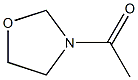 Oxazolidine, 3-acetyl- Structure