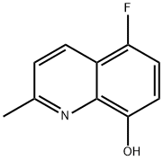 5-Fluoro-2-methyl-quinolin-8-ol Structure