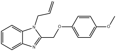 1-allyl-2-((4-methoxyphenoxy)methyl)-1H-benzo[d]imidazole 구조식 이미지