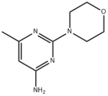 6-methyl-2-(morpholin-4-yl)pyrimidin-4-amine Structure