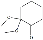 2,2-dimethoxycyclohexanone Structure