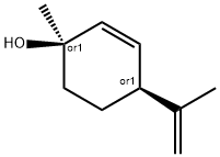 1-Methyl-4-(1-methylethenyl)-2-cyclohexen-1-ol cis- 구조식 이미지