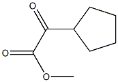 methyl 2-cyclopentyl-2-oxoacetate Structure