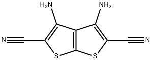 3,4-diaminothieno[2,3-b]thiophene-2,5-dicarbonitrile 구조식 이미지