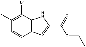 Ethyl 7-bromo-6-methyl-1H-indole-2-carboxylate Structure