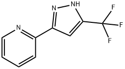 Pyridine, 2-[5-(trifluoromethyl)-1H-pyrazol-3-yl]- 구조식 이미지