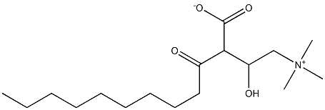 DECANOYL-L-CARNITINE 구조식 이미지