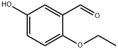 ETHOXY-5-HYDROXYBENZALDEHYDE 구조식 이미지