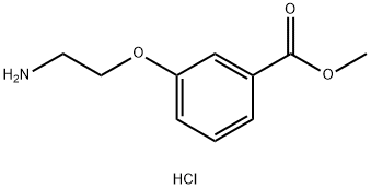 methyl 3-(2-aminoethoxy)benzoate hydrochloride Structure