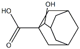 1-carboxy-2-adamantanol 구조식 이미지