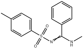 (E)-N-methyl-N-tosylbenzimidamide Structure