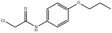 2-Chloro-N-(4-propoxy-phenyl)-acetamide Structure