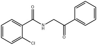 2-chloro-N-phenacylbenzamide Structure