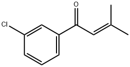 2-Buten-1-one, 1-(3-chlorophenyl)-3-methyl- Structure