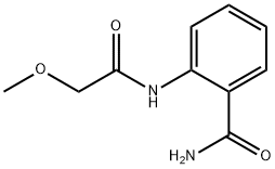 2-[(methoxyacetyl)amino]benzamide Structure