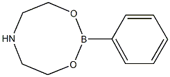 4H-1,3,6,2-Dioxazaborocine, tetrahydro-2-phenyl- 구조식 이미지