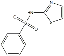 N-(1,3-thiazol-2-yl)benzenesulfonamide 구조식 이미지