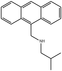 [(anthracen-9-yl)methyl](2-methylpropyl)amine Structure