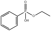 Phosphonic acid, phenyl-, monoethyl ester Structure