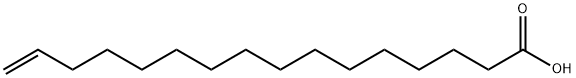 15-Hexadecenoic acid 구조식 이미지