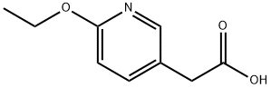 (6-ETHOXY-PYRIDIN-3-YL)-ACETIC ACID Structure