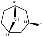 EXO-3-FLUORO-8-AZABICYCLO[3.2.1]OCTANE Structure