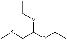 1,1-diethoxy-2-methylsulfanyl-ethane Structure