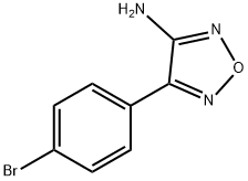 4-(4-bromophenyl)-1,2,5-oxadiazol-3-amine Structure