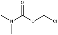 Carbamic acid, dimethyl-, chloromethyl ester Structure
