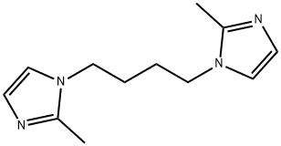1,4-bis(2-methyl-1H-imidazol-1-yl)butane 구조식 이미지