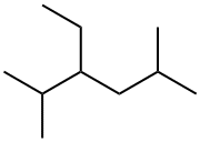 Hexane, 3-ethyl-2,5-dimethyl- Structure